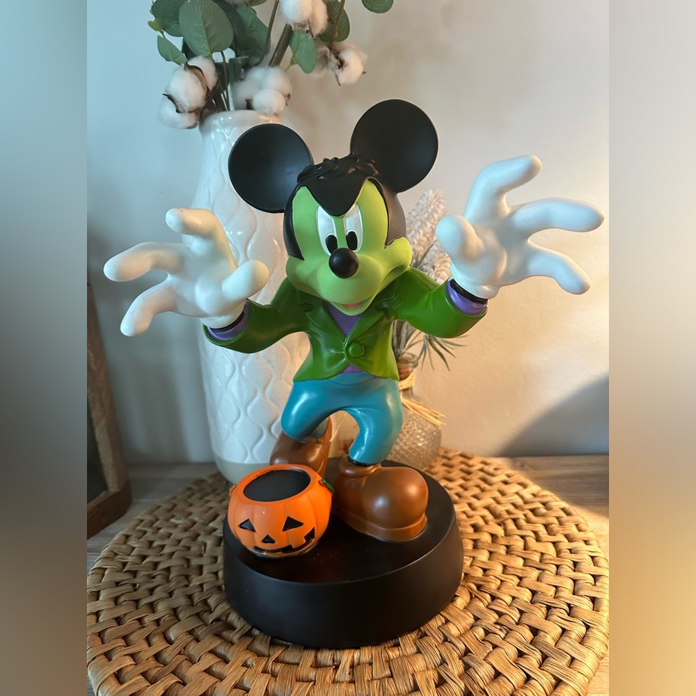 2024 Disney Halloween Frankenstein Mickey Mouse Figurine - Ruz Halloween Decor
